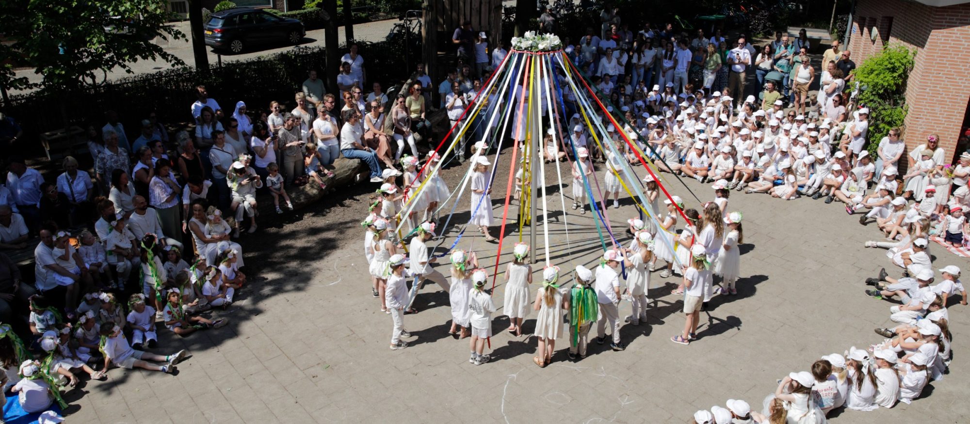 Kinderen op vrijebasisschool de Zevenster